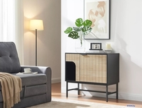 Комод Signal MAGO K3 (дуб/черный мат) - фото2, картинка2 Комод Signal MAGO K3 (дуб/черный мат) - фото2