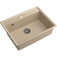 Кухонная мойка GranFest GF-LV-660 (песочный) - фото2