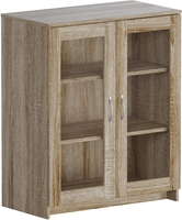 Тумба Mio Tesoro Сириус 2 двери со стеклом 78x95 2.02.03.360.3 (дуб сонома) - фото, картинка Тумба Mio Tesoro Сириус 2 двери со стеклом 78x95 2.02.03.360.3 (дуб сонома) - фото