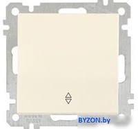 Выключатель проходной Mutlusan 2100-403-0102 (слоновая кость) - фото