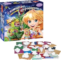 Набор для создания поделок/игрушек Bondibon Елочные украшения ВВ1598 - фото