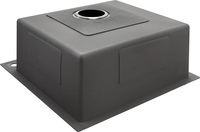 Кухонная мойка Asteria A5050NB-D (черный декор) - фото2