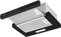 Кухонная вытяжка Weissgauff TEL 450 Black Glass - фото2