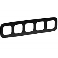 Рамка Legrand Valena Allure 754405 (матовый черный) - фото