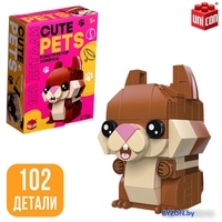 Конструктор Unicon Cute pets. Хомячок 9278947 - фото