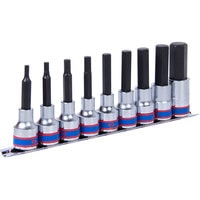 Набор торцевых головок King Tony 4120PR10 (9 предметов) - фото