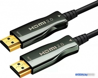 Кабель Wize HDMI - HDMI AOC-HM-HM-30M (30 м, черный) - фото