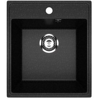 Кухонная мойка Practik PR-M 425-004 (черный оникс) - фото