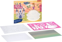 Набор для рисования Bondibon Принцессы и замки ВВ2670 - фото2