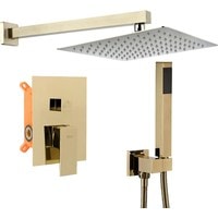 Душевая система Rea Bento REA-P4893 (золотой) - фото