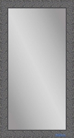 Зеркало Декарт Настенное в раме 8Л1671 (серый перламутр) - фото