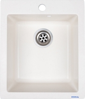 Кухонная мойка Granrus GR-460 (белый) - фото