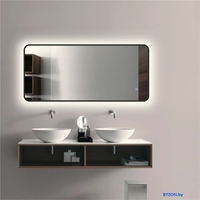 Зеркало Алмаз-Люкс Hanoi blaсk 11050s-4 (с подсветкой) - фото2