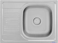 Кухонная мойка Kernau KSS C 455 1B1D Linen - фото