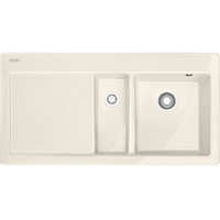 Кухонная мойка Franke Mythos MTK 651-100 (ваниль, чаша справа) - фото