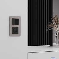 Рамка Werkel Senso W0023117 (дымчатый/стекло Soft-Touch) - фото2