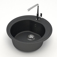 Кухонная мойка Teymi Lina D51 T120101 (черный матовый) - фото2