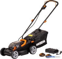 Газонокосилка Worx WG779E.1 (с 2-мя АКБ 4 Ач) - фото, картинка Газонокосилка Worx WG779E.1 (с 2-мя АКБ 4 Ач) - фото