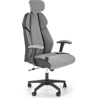 Кресло Halmar Chrono (серо-черный) - фото