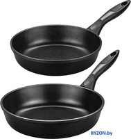 Сковорода Elan Gallery Гармония вкуса 120289+2 (черный оникс) - фото2