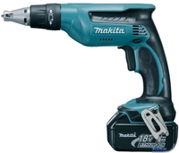 Шуруповерт для гипсокартона Makita DFS451RFJ (с 2-мя АКБ, кейс) - фото