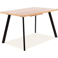 Кухонный стол Signal Brick BRICKDAC120 (дуб артизан/черный) - фото