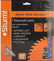 Пильный диск Sturm 9020-185-20-24T - фото, картинка Пильный диск Sturm 9020-185-20-24T - фото