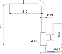 Смеситель Franke Sirius Spiralli (хром) - фото2