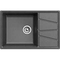 Кухонная мойка GranFest GF-V-780L (графит) - фото2