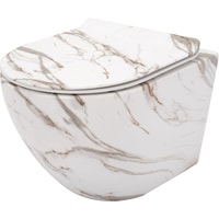 Унитаз Rea Carlos Slim REA-C8004 (lava matt) - фото