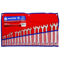 Набор ключей Мастак 0211-17P (17 предметов) - фото