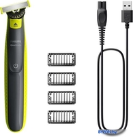 Триммер для бороды и усов Philips OneBlade 360 Face QP2724/17 - фото, картинка Триммер для бороды и усов Philips OneBlade 360 Face QP2724/17 - фото