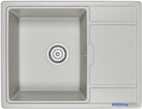 Кухонная мойка Granula 6503 (базальт) - фото