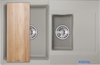 Кухонная мойка Granula ES-7808 (базальт) - фото