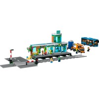 Конструктор LEGO City 60335 Железнодорожная станция - фото2