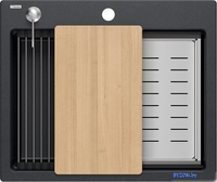 Кухонная мойка Quadron HCQK5052CZK - фото2