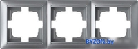 Рамка Bylectrica Стиль ЮЛИГ.735212.216 (серебристый) - фото