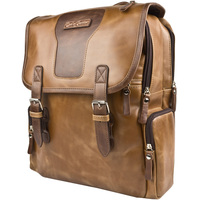 Городской рюкзак Carlo Gattini Selvatico Santerno 3007-03 (коньяк/темно-коричневый) - фото