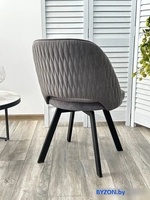 Стул M-City Duna 670M05339 (B28 темно-серый/черный) - фото2