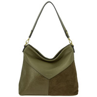 Женская сумка David Jones 823-7003-3-DKH (хаки) - фото