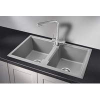 Кухонная мойка Granula GR-8101 (алюминиум) - фото2