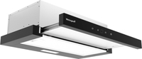 Кухонная вытяжка Weissgauff TEL 600 2M Touch Black Glass - фото