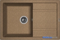 Кухонная мойка Florentina Липси 760 (коричневый) - фото