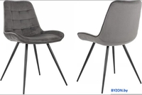 Стул Бюрократ CH-K2 2 шт (серый Holland 18/черный) - фото