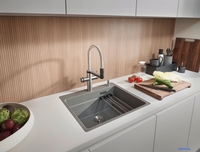 Кухонная мойка Blanco Etagon 6-F 527683 (антрацит) - фото2