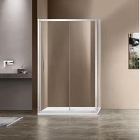 Душевой уголок Vincea Garda VSR-1G1015CL (хром/прозрачное) - фото