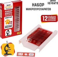 Набор для опытов Эврики Набор микропрепаратов. Животные 7670831 - фото2
