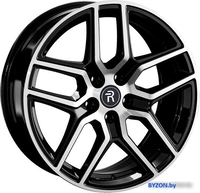 Литые диски Replay LX134 18x8" 5x114.3мм DIA 60.1мм ET 30мм BKF - фото