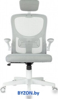 Офисное кресло Бюрократ MC-W101-H (светло-серый, TW-02 TW-20 сетка/ткань) - фото2