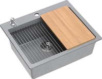 Кухонная мойка Quadron HCQK5052SZK - фото2